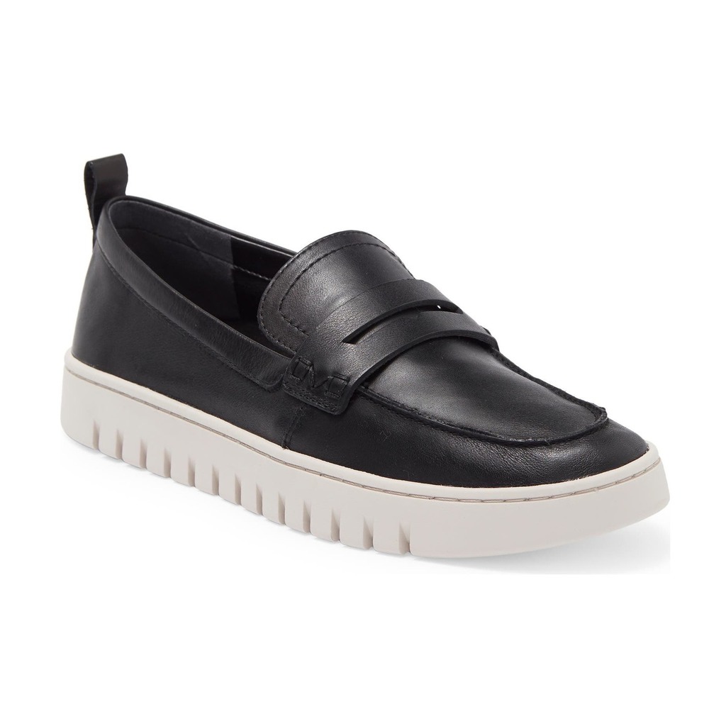 Vionic Chantel Penny Loafer Slip-On Sneaker in Black Size 7.5